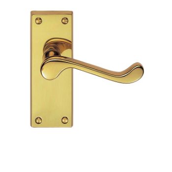 Picture of Victorian Scroll Latch Door Handle - Dl55 Picture of Victorian Scroll Latch Door Handle - Dl55