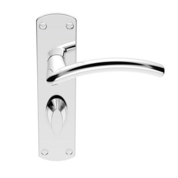 Picture of Tres WC Bathroom Door Handle - Szc033Cp Picture of Tres WC Bathroom Door Handle - Szc033Cp