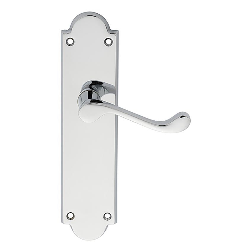 Picture of Victorian Shaped Scroll Door Handles - M67CP
