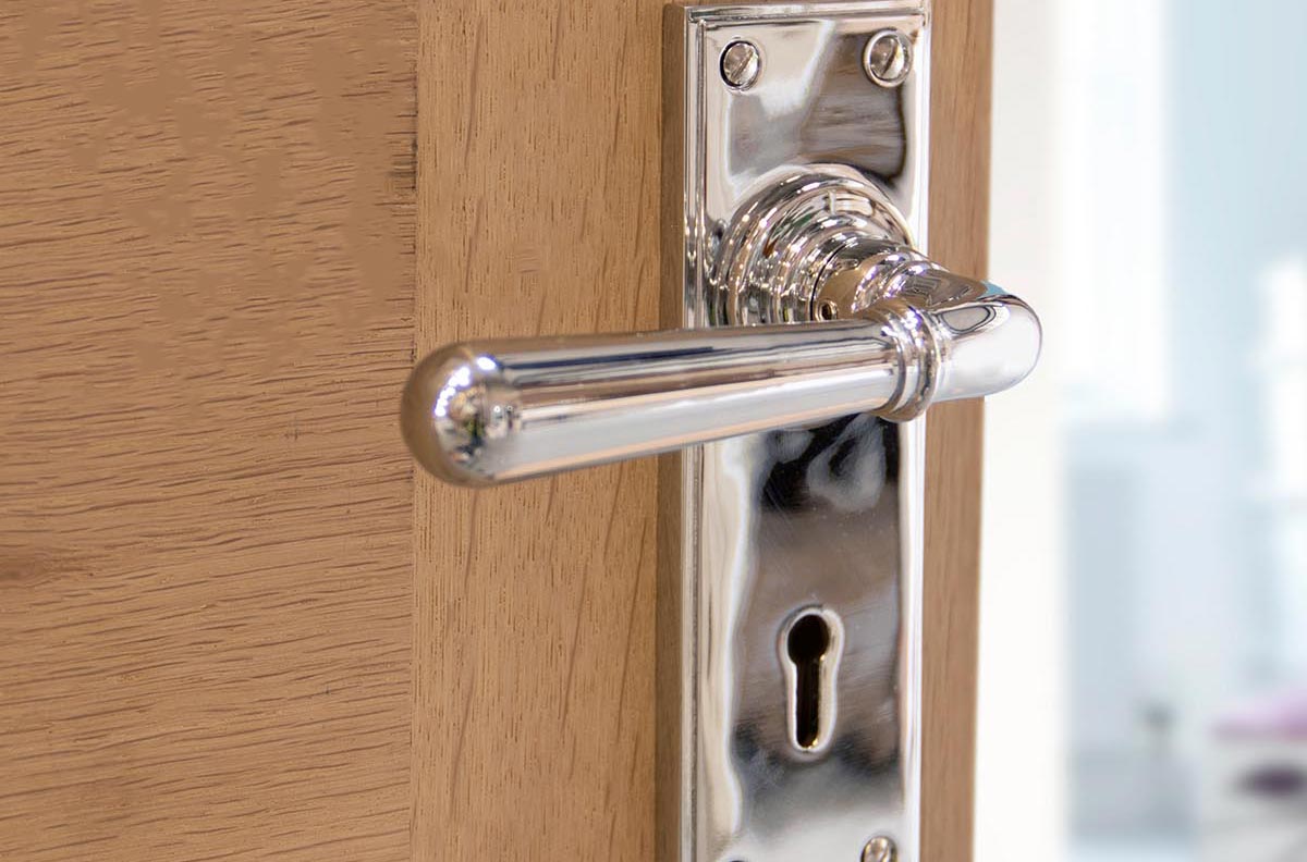 Category Door Handles on a Backplate