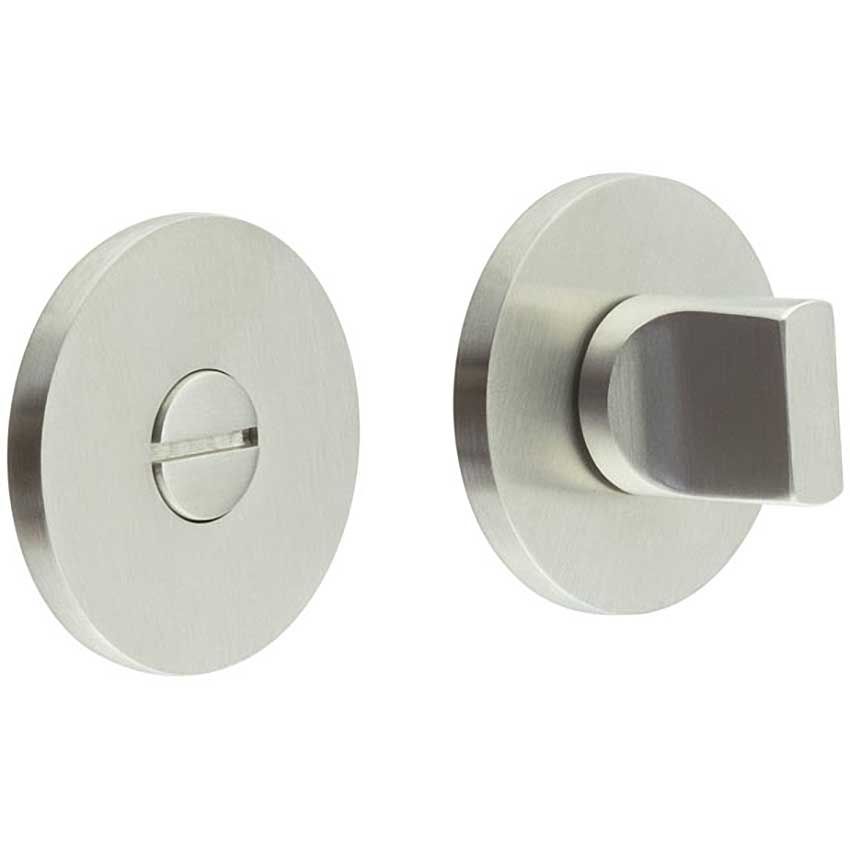 Picture of CR-802 Satin Stainless Steel Thumb Turn & Lock Round Rose - CR-802A7SSS