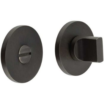 Picture of CR-802 Dark Bronze Thumb Turn & Lock Round Rose - CR-802A7DB