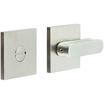 Picture of CR-803 Satin Stainless Steel Thumb Turn & Lock Square Rose - CR-803B7SSS