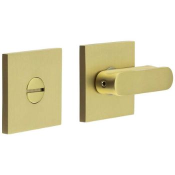 Picture of CR-803 Satin Brass Thumb Turn & Lock Square Rose - CR-803B7SB