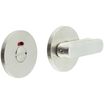 Picture of CR-803 Satin Stainless Steel Thumb Turn & Lock Round Rose w/ Indicator - CR-803AJ7SSS