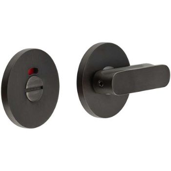 Picture of CR-803 Dark Bronze Thumb Turn & Lock Round Rose w/ Indicator - CR-803AJ7DB