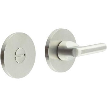 Picture of CR-804 Satin Stainless Steel Thumb Turn & Lock Round Rose - CR-804A7SSS