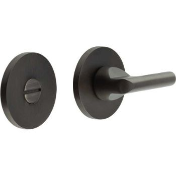 Picture of CR-804 Dark Bronze Thumb Turn & Lock Round Rose - CR-804A7DB