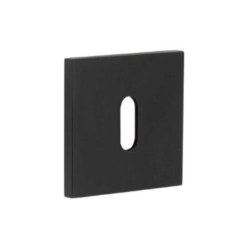 Picture of CR-T10 Black Standard Keyway Square Rose Escutcheon - CR-T10MB