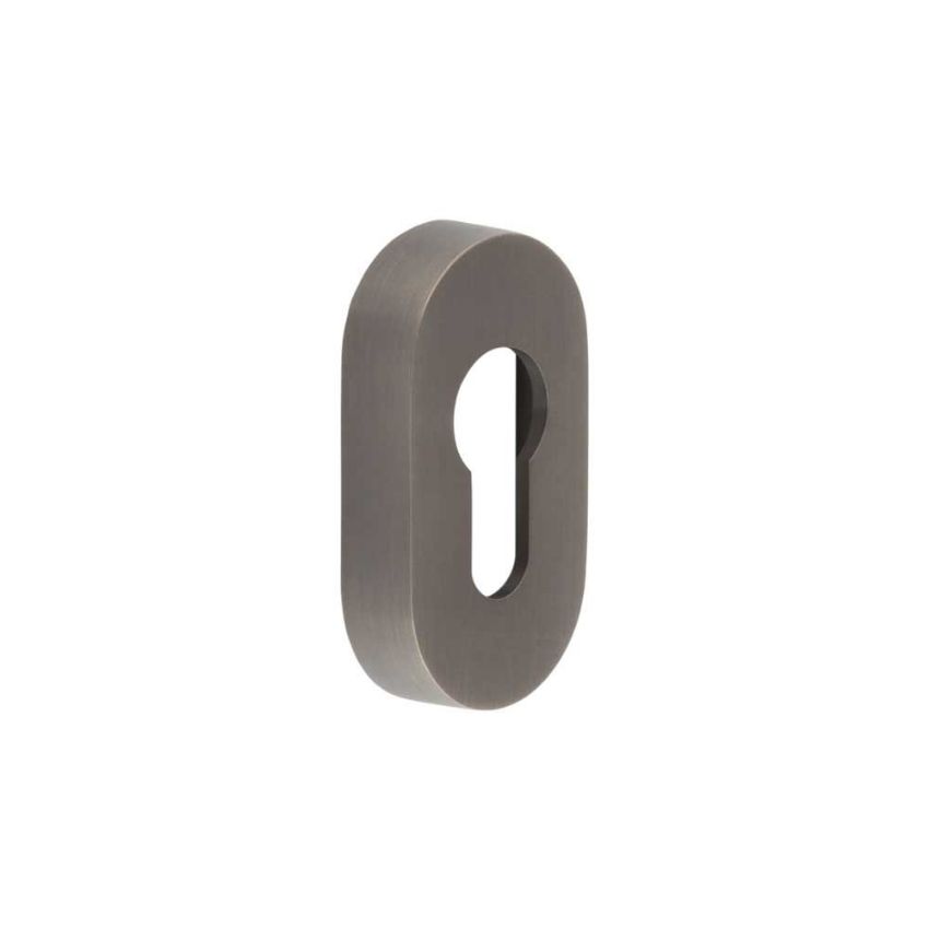 Picture of CRES Oval Dark Bronze Euro Escutcheon - CRES403DB