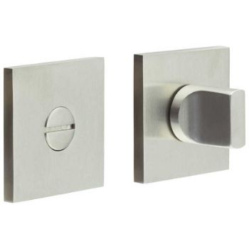 Picture of CR-802 Satin Stainless Steel Thumb Turn & Lock Square Rose - CR-802B7SSS