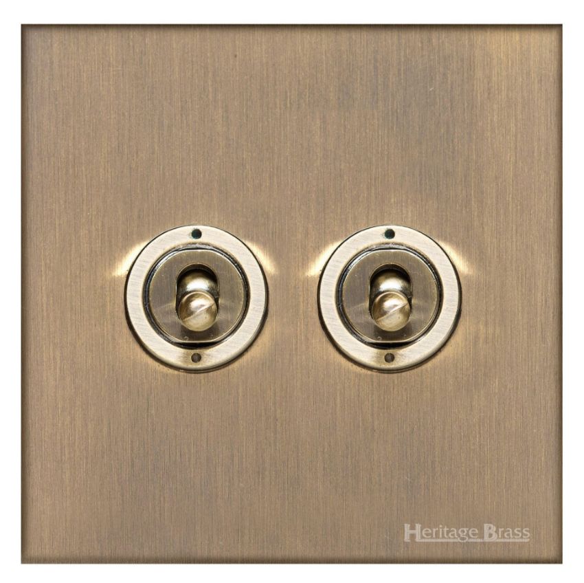 Picture of 2 Gang Toggle Switch - Trimless - W91.2410.AB