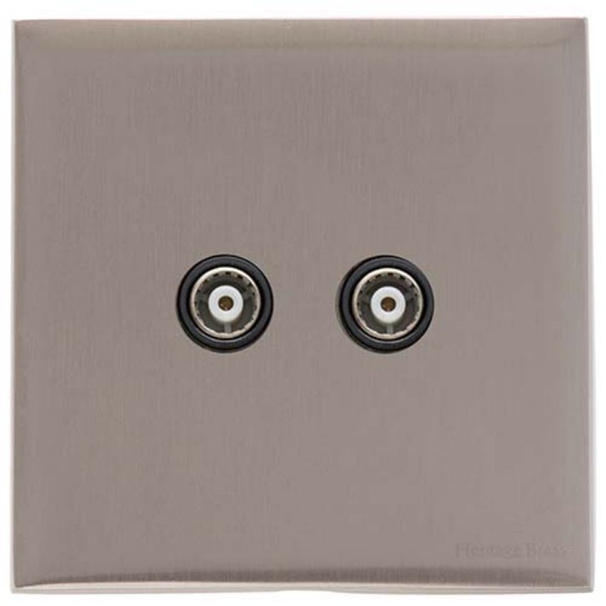 Picture of TV/FM Diplexed Socket - Black - W05.680.BK-DIP