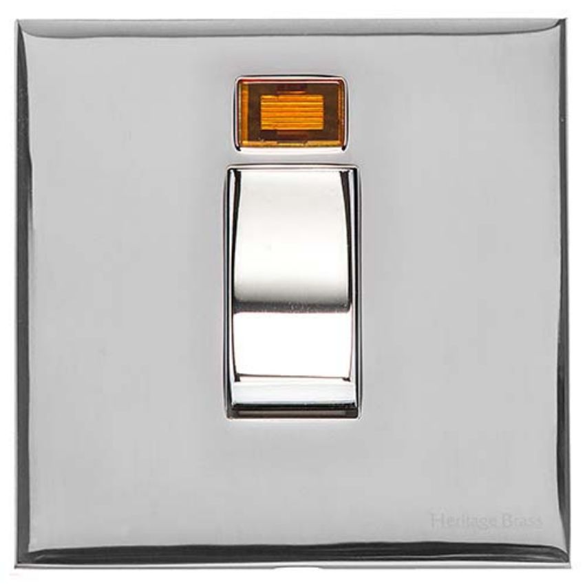 Picture of 20A Double Pole Switch with Neon - Polished Chrome - W02.506.PCBK