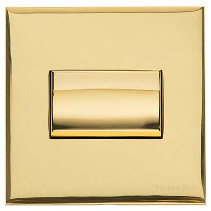 Picture of 6A Triple Pole Fan Isolator Switch - Polished Brass - W01.2990.PB