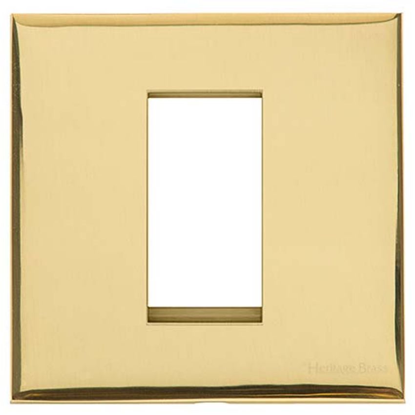 Picture of 1 Module Euro Plate - - - PL.W01.2691.G