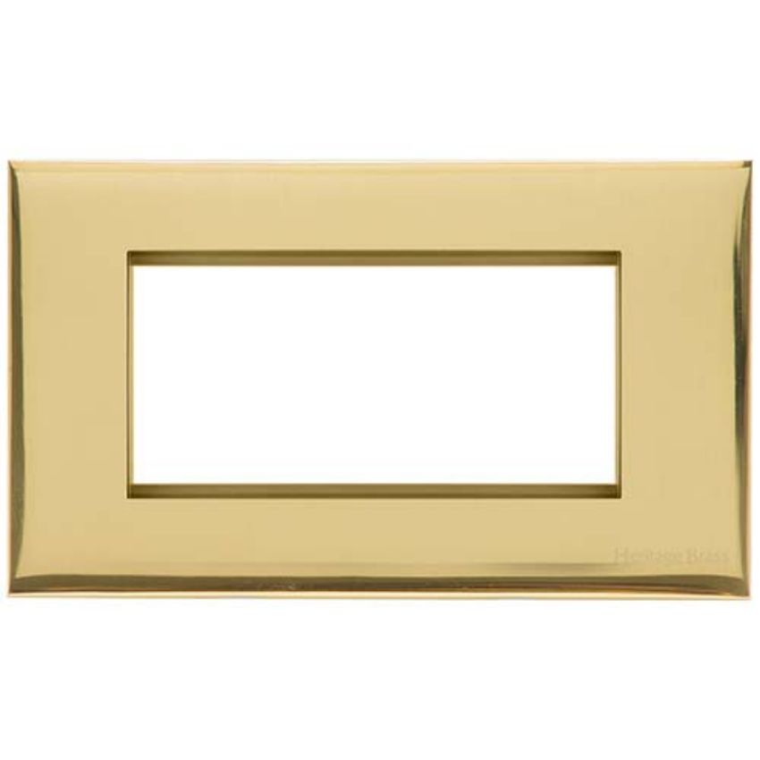 Picture of 4 Module Euro Plate - - - PL.W01.2694.G