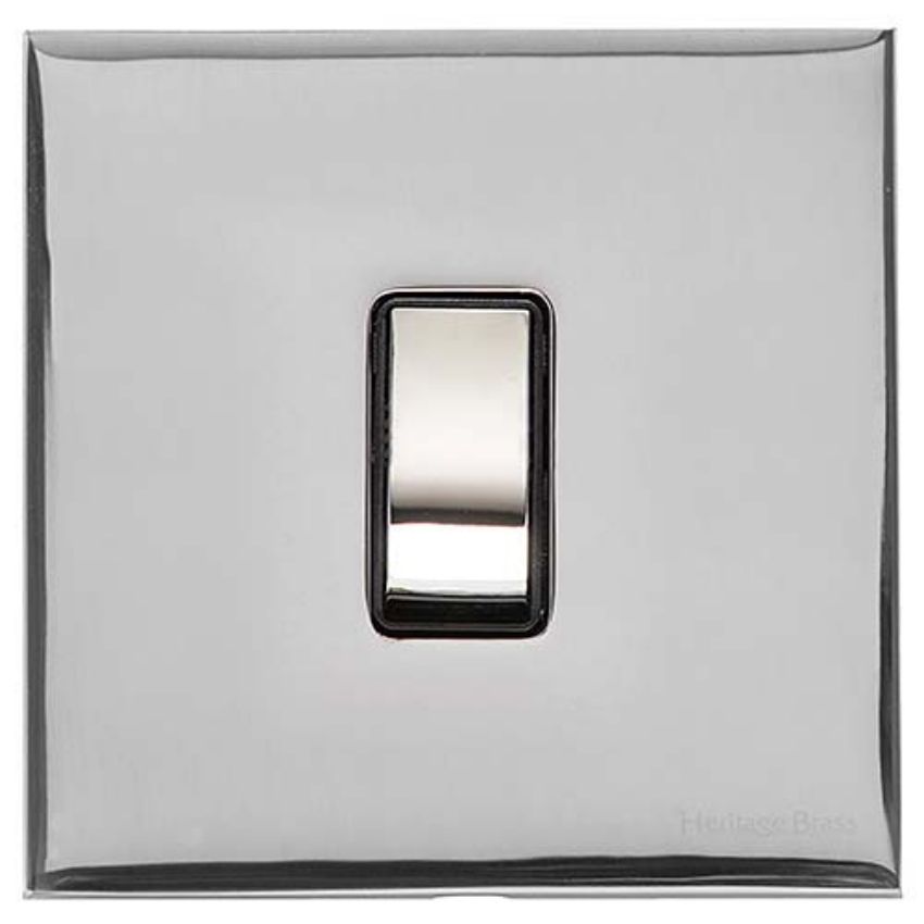 Picture of 1 Gang Rocker Switch (10 Amp) - Polished Chrome - W02.500.PCBK