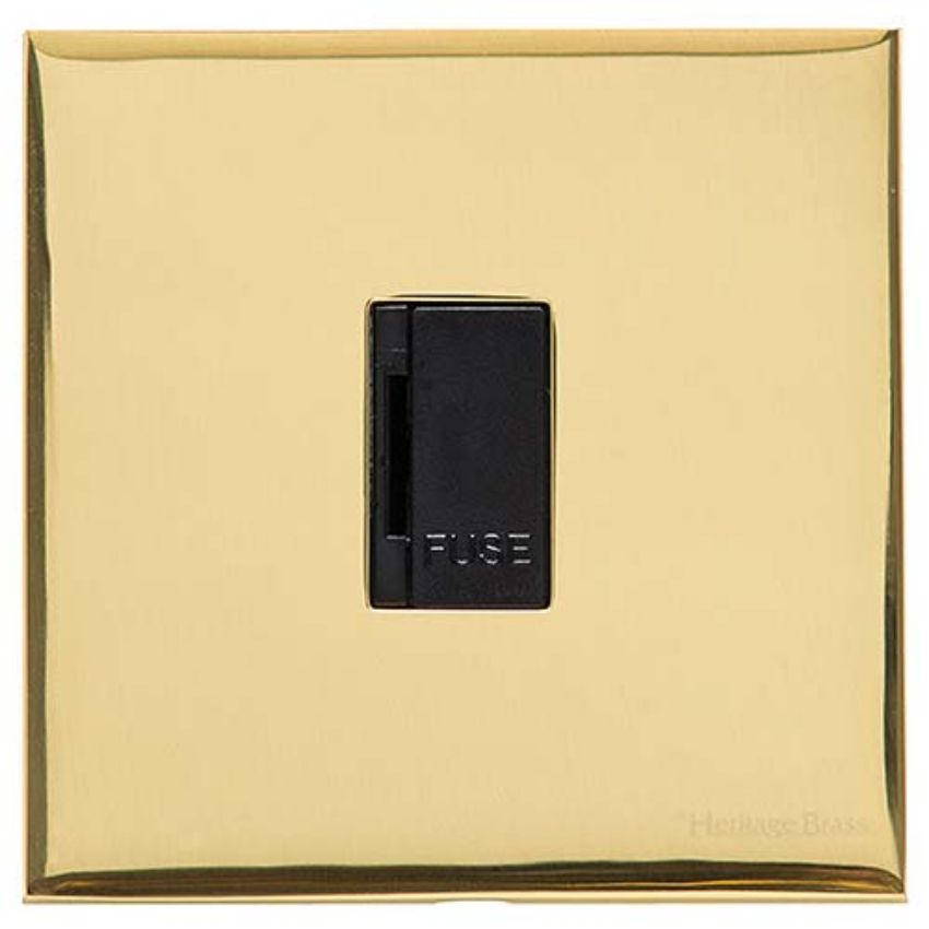 Picture of Unswitched Spur (13 Amp) In Polished Brass - W01.650.BK
