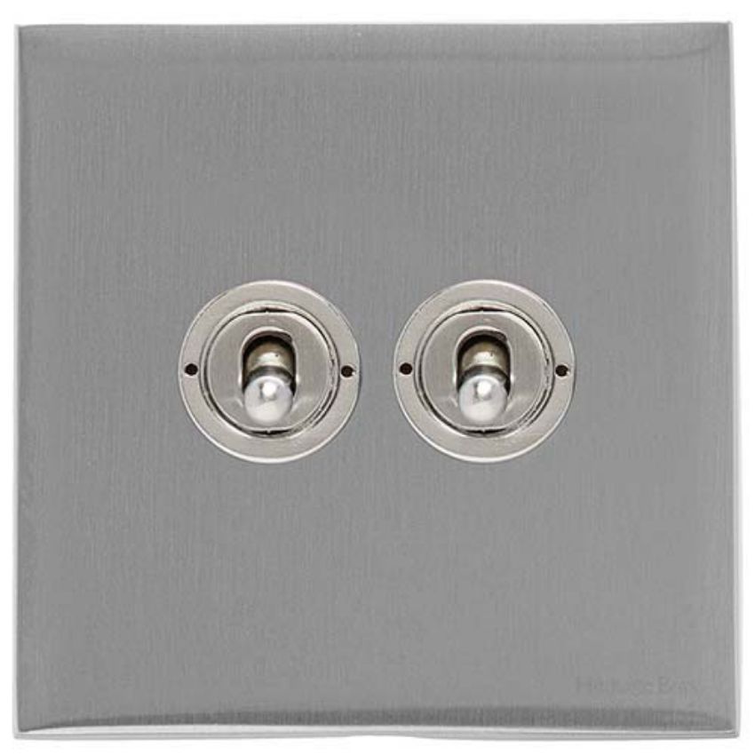 Picture of 2 Gang Toggle Switch - Trimless - W35.2410.SC