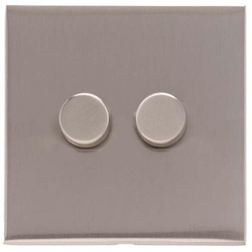 Picture of 2 Gang TED Dimmer (Compatible with LED Lamps) - Trimless - W05.570.TED