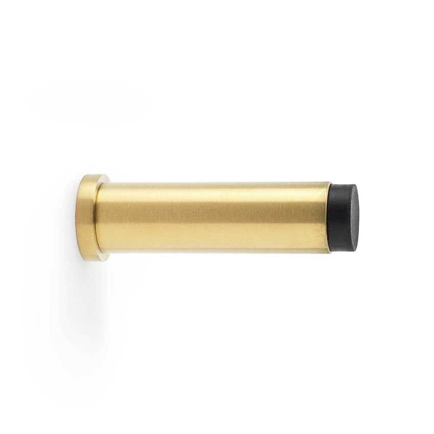 Picture of Alexander and Wilks Plain Projection Door Stop in Satin Brass PVD - AW601-75-SBPVD
