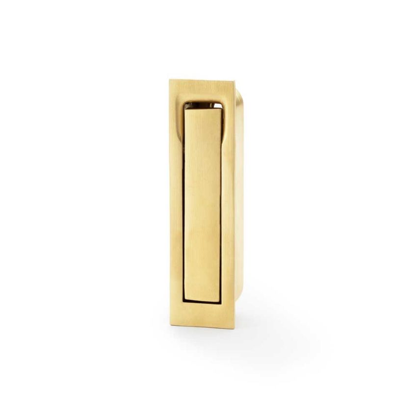 Picture of Pocket Door Edge Pull in Satin Brass - AW990SBPVD