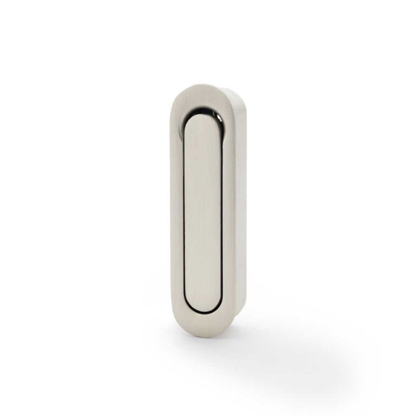 Picture of Pocket Door Radius Edge Pull in Satin Nickel - AW991SN