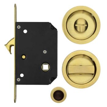 Sliding Door Lock - FB81PVDSB Picture of Sliding Door Lock - FB81PVDSB
