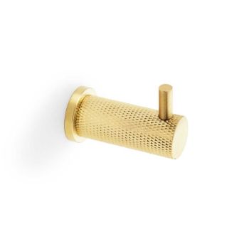 Picture of Alexander and Wilks Brunel Knurled Coat Hook - AW775SBPVD