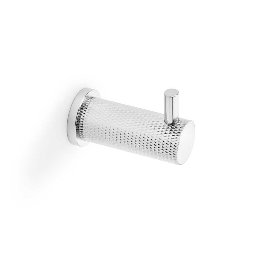 Picture of Alexander and Wilks Brunel Knurled Coat Hook - AW775PC