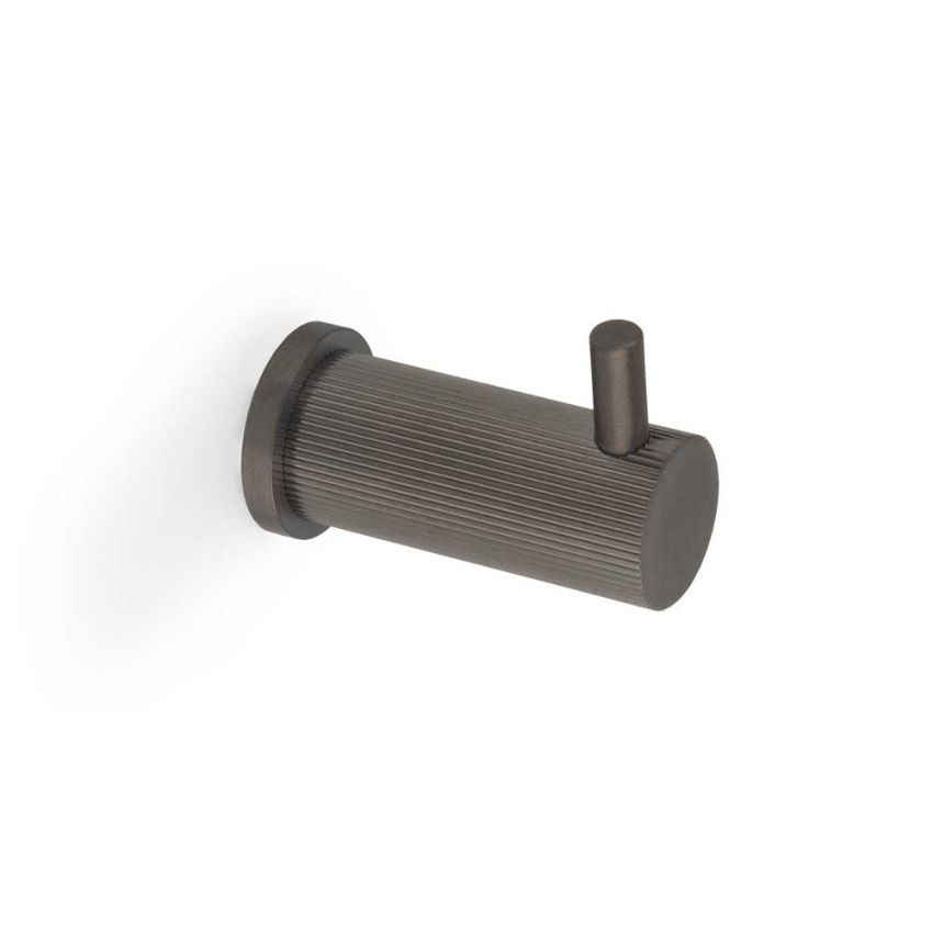 Picture of Alexander and Wilks Brunel Reeded Coat Hook - AW776DBZPVD
