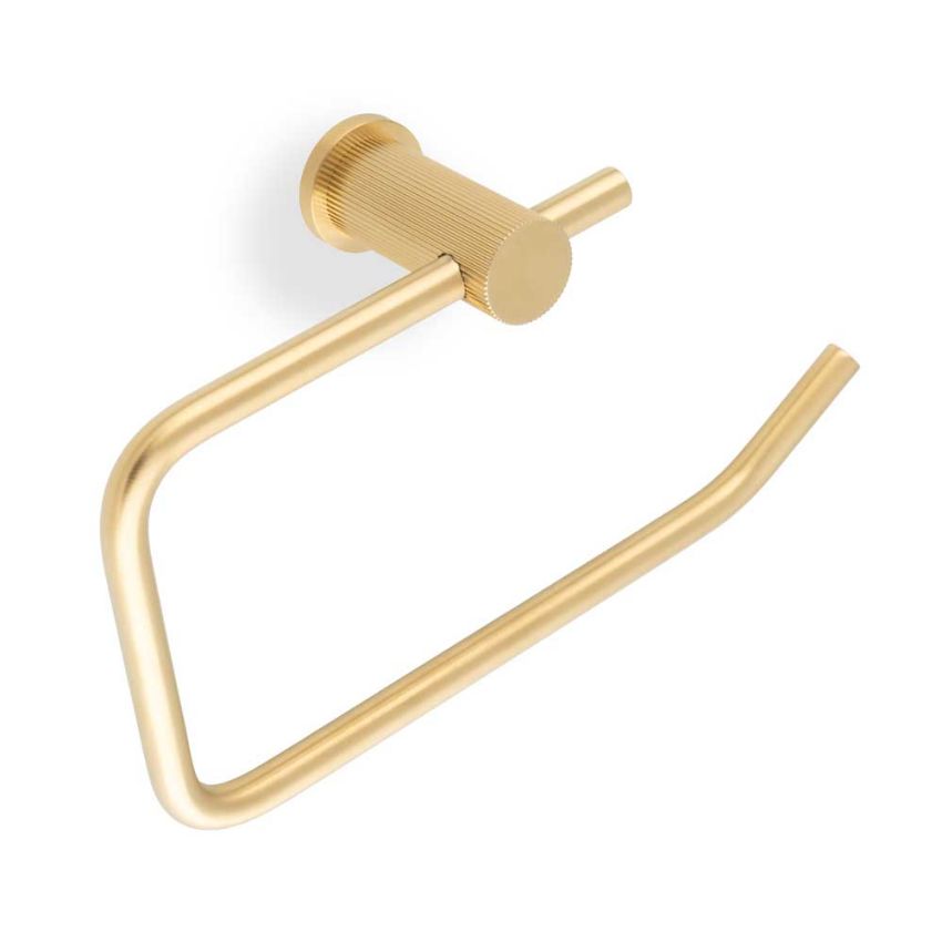 Picture of Brunel Reeded Toilet Roll Holder In Satin Brass- AW452SBPVD