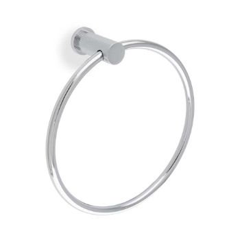 Brunel Reeded Towel Ring In Polished Chrome - AW453PC Picture of Brunel Reeded Towel Ring In Polished Chrome - AW453PC