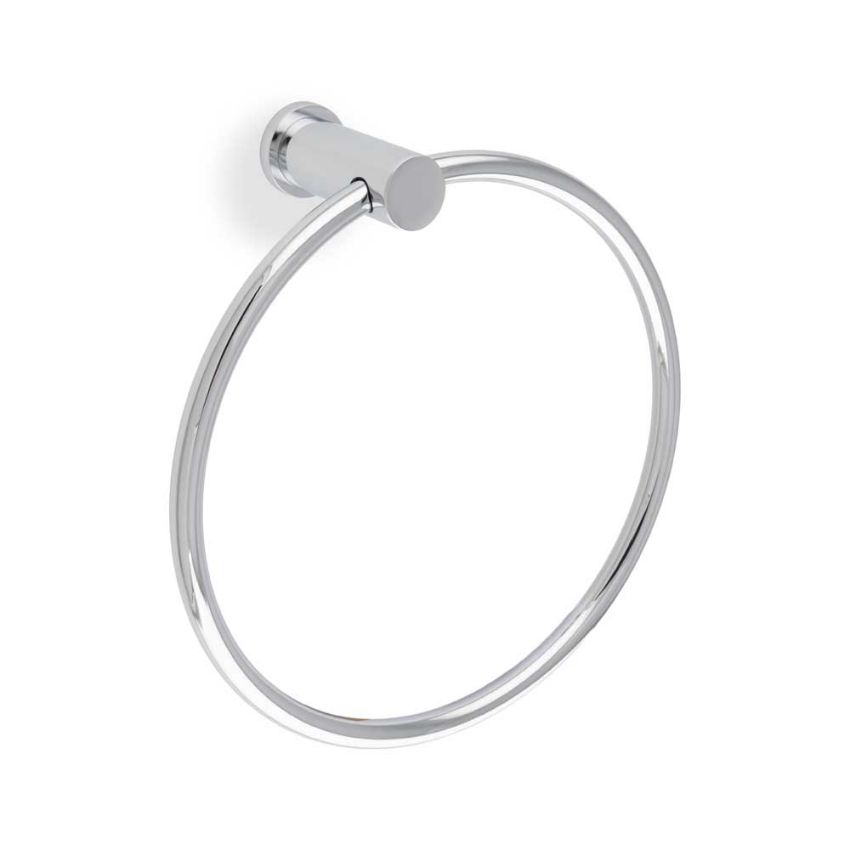 Picture of Brunel Plain Towel Ring In Polished Chrome - AW455PC