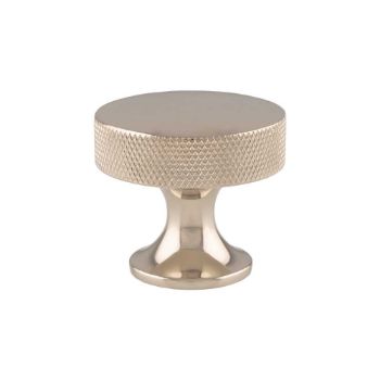 Picture of Berlin Knurled Cupboard Knob in Polished Nickel - AW841-38-PN