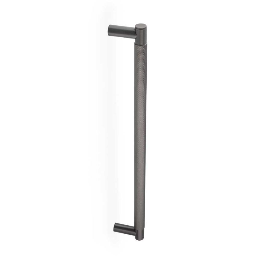 Picture of Alexander & Wilks Spitfire Diamond Knurled Pull Handle - Dark Bronze PVD - AW500-450-DBZPVD