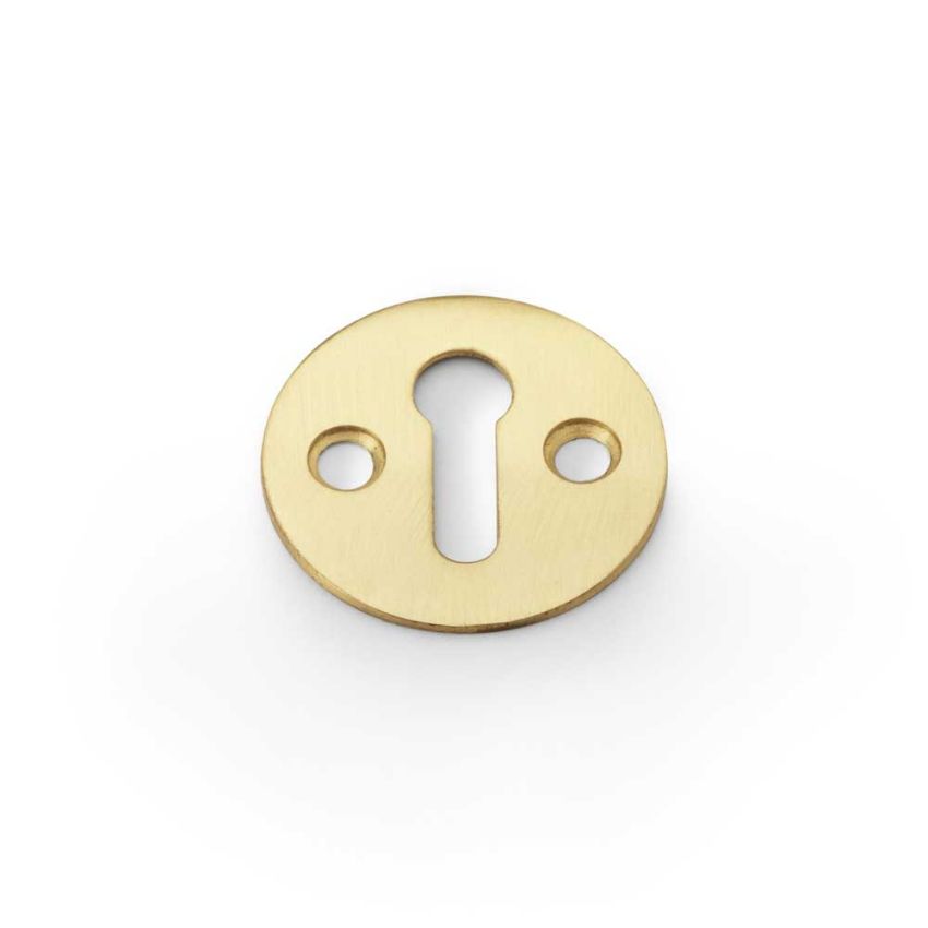 Picture of Standard Profile Victorian Escutcheon In Satin Brass- AW399-SB
