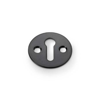 Picture of Standard Profile Victorian Escutcheon In Black- AW399-BLK