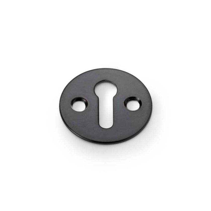 Picture of Standard Profile Victorian Escutcheon In Black- AW399-BLK