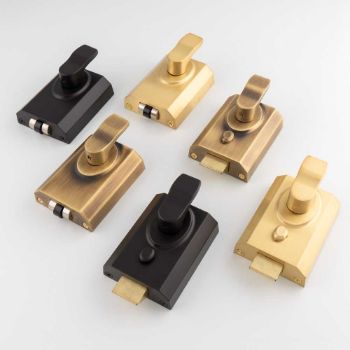 Picture of Roller Bolt Night Latch - Matt Black - RCB8260MB