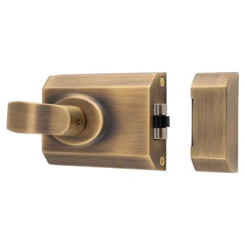 Picture of Roller Bolt Night Latch - Antique Brass - RCB8260AB