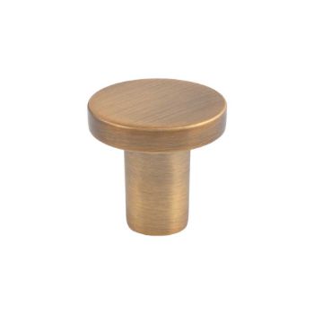 Picture of Circular Cupboard Knob In Antique Brass- FTD348BAB
