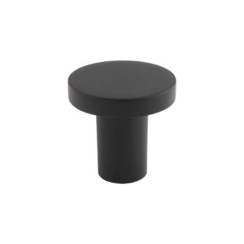 Picture of Circular Cupboard Knob In Black- FTD348BMB
