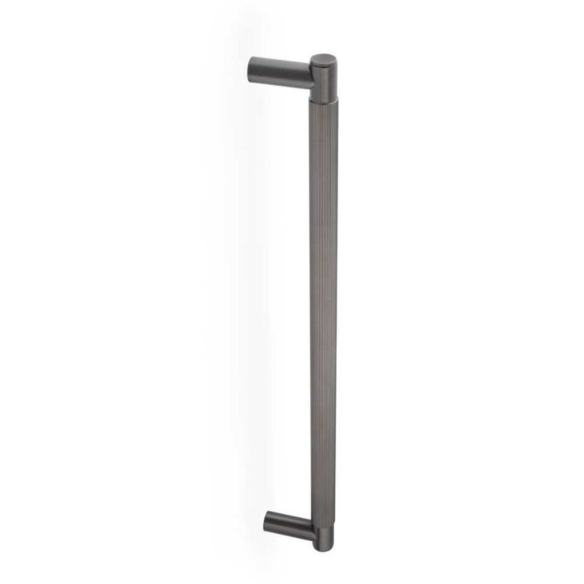 Picture of Alexander & Wilks Spitfire Reeded Pull Handle - Dark Bronze PVD - AW502-450-DBZPVD
