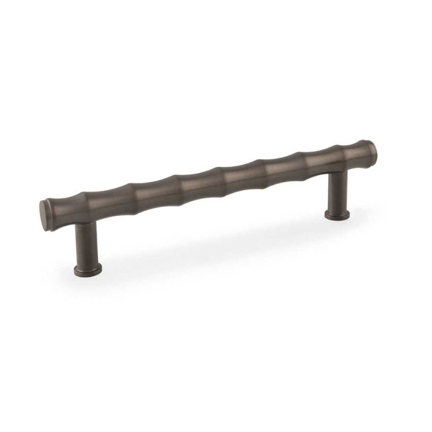 Picture of Bamboo T-bar Pull Handle in Dark Bronze PVD - AW809B-128-DBZPVD