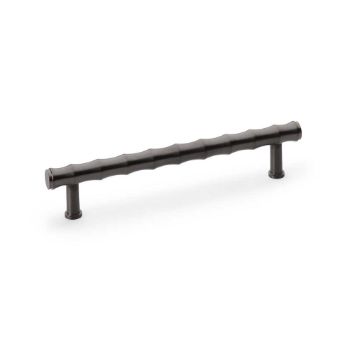 Picture of Bamboo T-bar Pull Handle in Dark Bronze PVD - AW809B-128-DBZPVD
