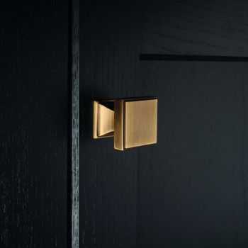 Picture of Jesper Square Cabinet Cupboard Knob - Dark Bronze - AW806-30-DBZPVD