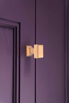 Picture of Jesper Square Cabinet Cupboard Knob - Satin Brass - AW806-30-SBPVD