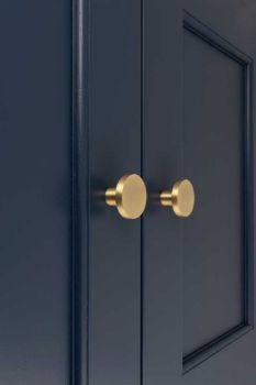 Picture of Hanover Plain Cupboard Knob in Satin Nickel - AW821-SN